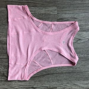 Lululemon Pink Crop Tank